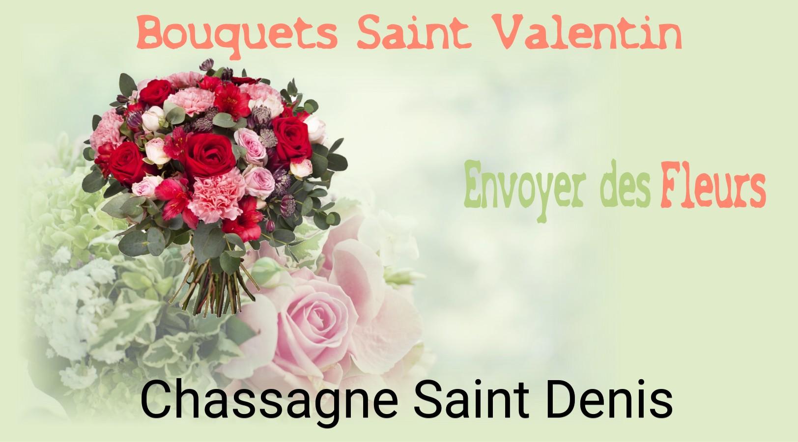 Roses de Saint-Valentin livrées à Chassagne-Saint-Denis